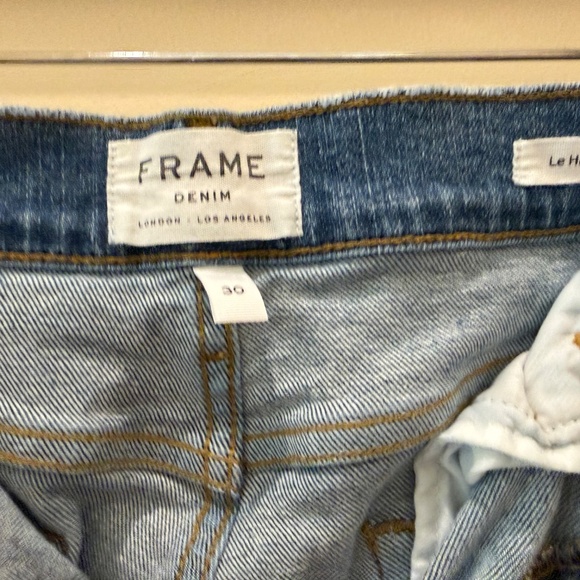 Frame Le High Straight Jeans Size 30 - Picture 4 of 4